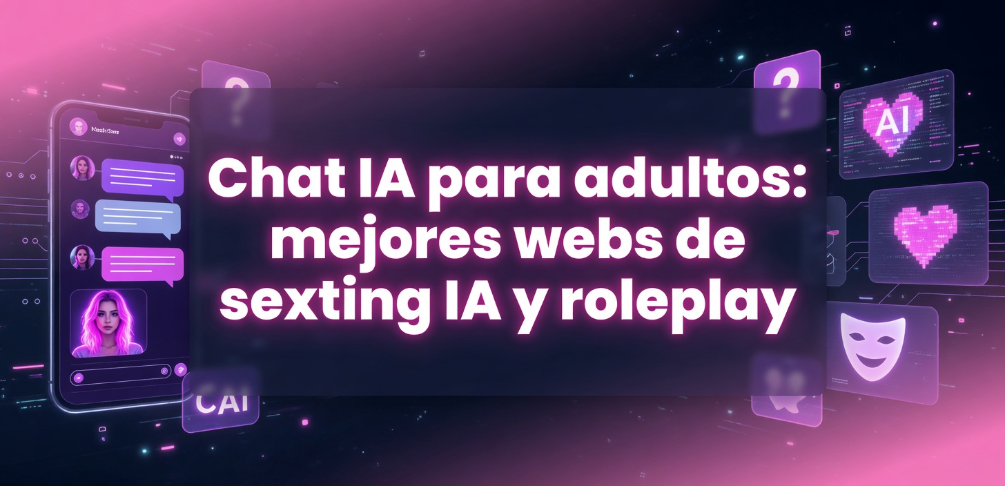 Chat IA para adultos mejores webs de sexting IA y roleplay