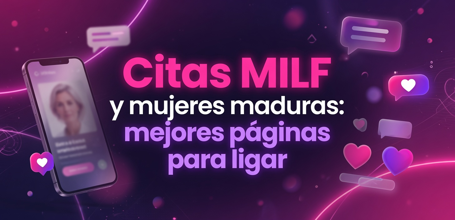 Citas MILF y mujeres maduras: mejores páginas para ligar