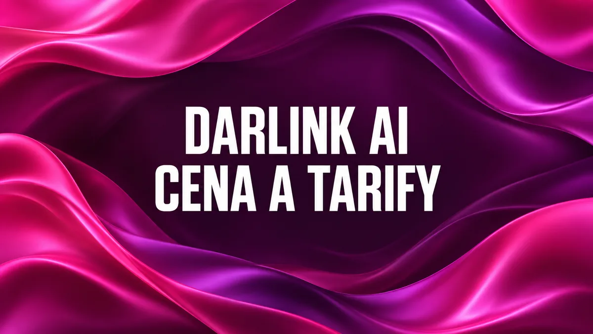DarLink AI cena: tarify, coiny a limity zpráv