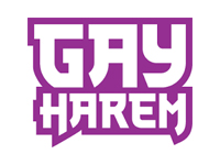 Gay Harem adult browser game logo
