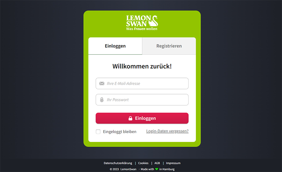 LemonSwan Login