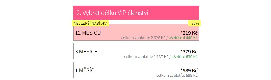 MojeMilfka funkce a členství