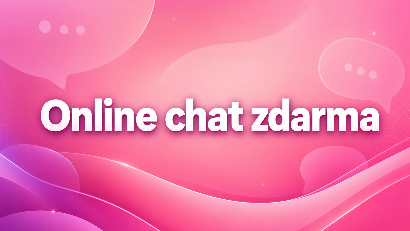 Online chat zdarma