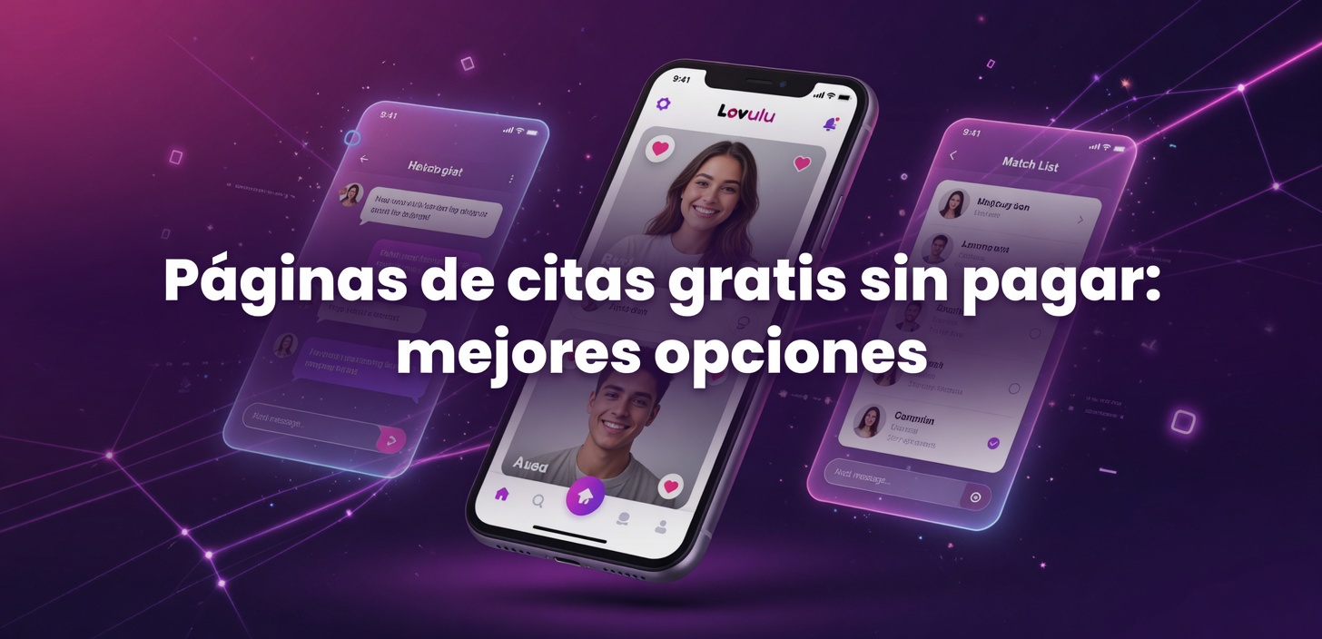 Páginas de citas gratis sin pagar mejores opciones