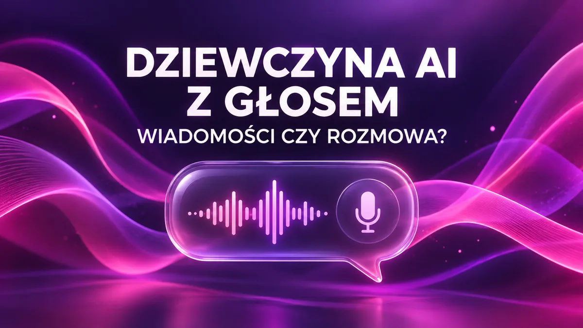 Dziewczyna AI z głosem: wiadomości, rozmowy i koszty