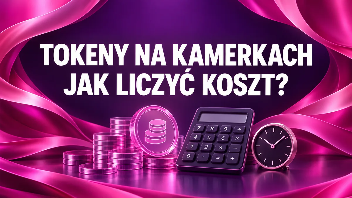Tokeny na kamerkach: jak działają? Kalkulator kosztów