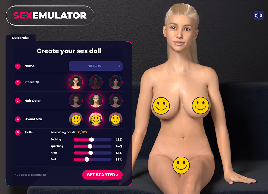 Sex Emulator character