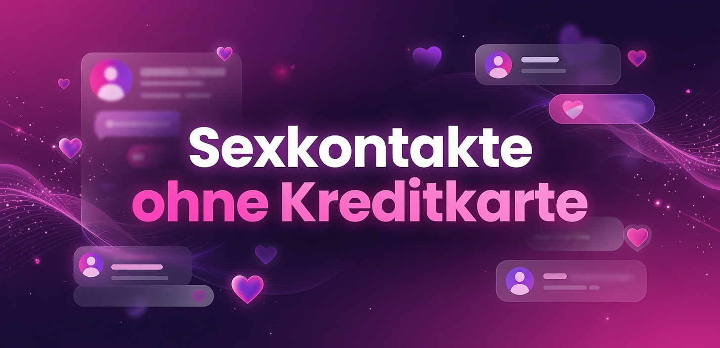 Sexkontakte ohne Kreditkarte 2026