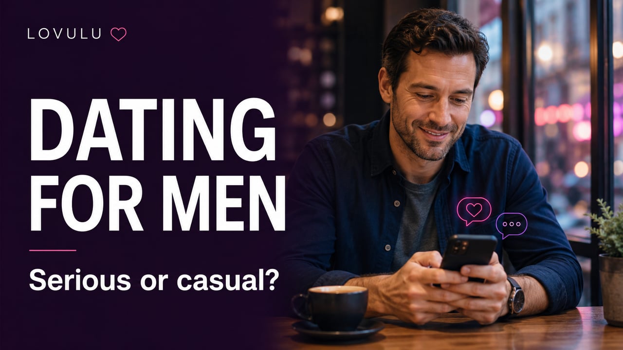 Dating for men: choosing between serious relationships and casual dating